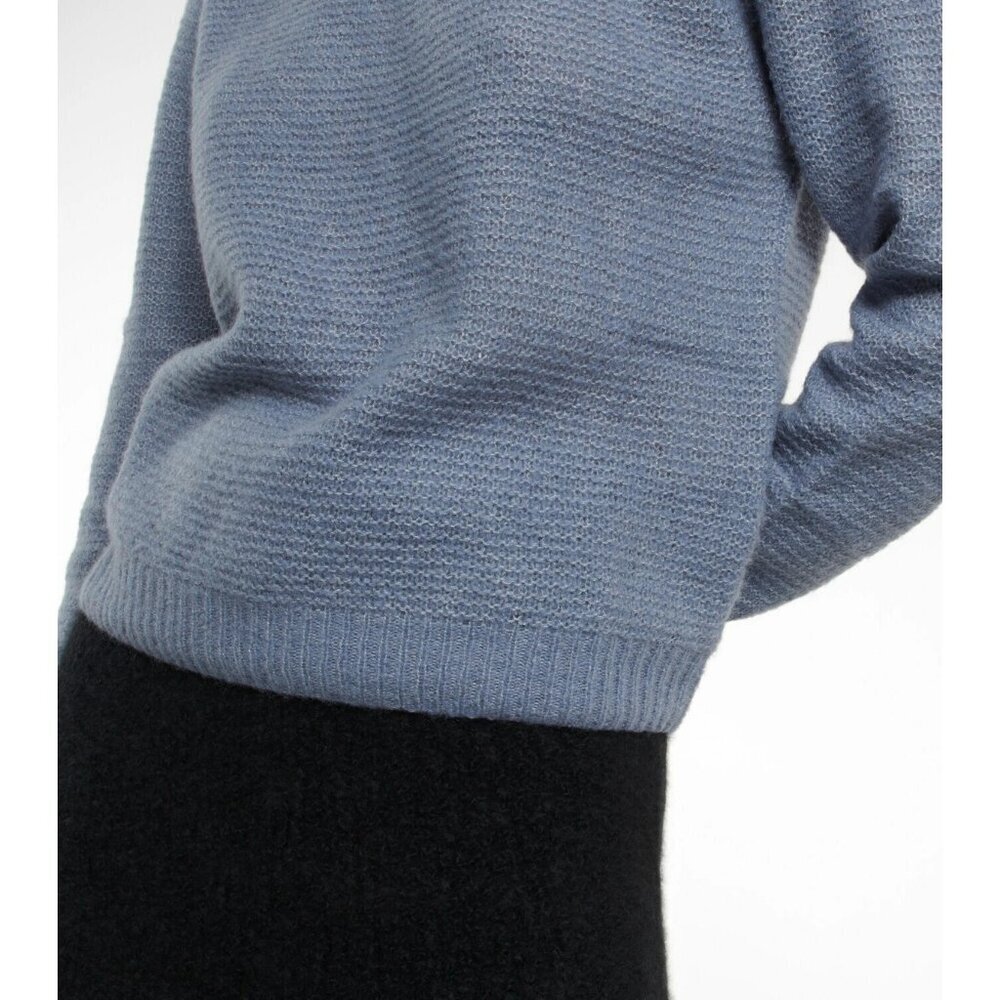 Max Mara Finnici Sweater in Light Blue Small New Womens Knit Cashmere Top - Picture 13 of 16